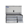 Truck drawer 38 inch with a 2 inch tray, aluminum.