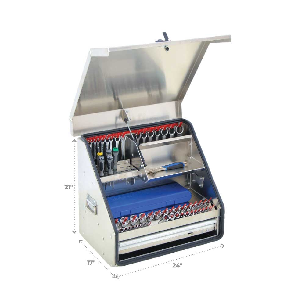 Tool organizer 24 inch with measurements