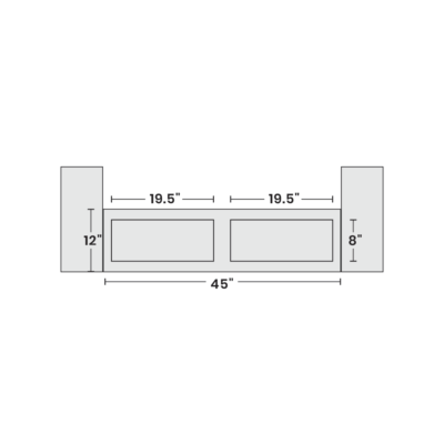 Complete Tool Box - 2 Drawers (8" Height)