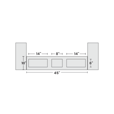 Complete Tool Box - 3 Drawers (6" Height)